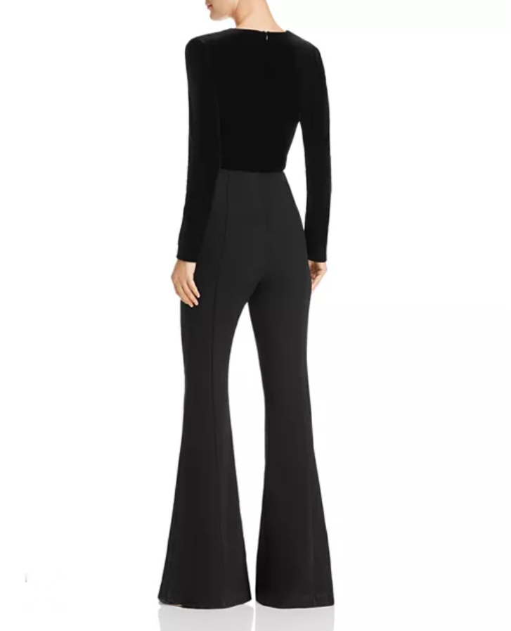 black halo isabella jumpsuit